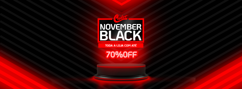 Black Friday Loja Castor 2025