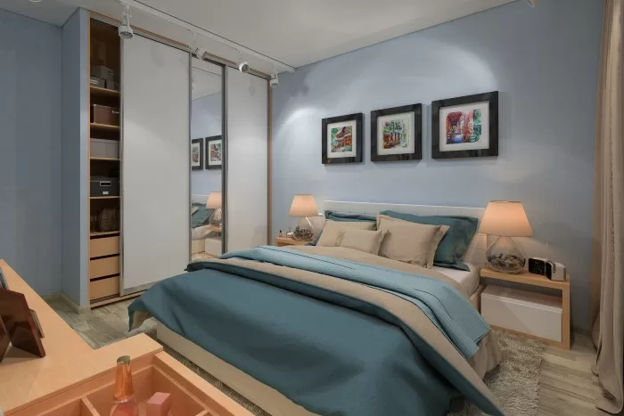 Quarto de casal personalizado.