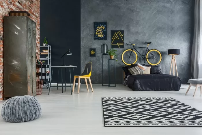 Quarto personalizado masculino.