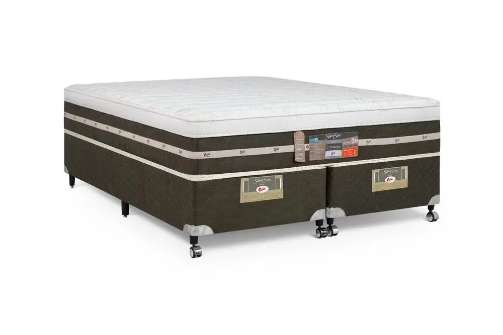Colchão Castor Queen Silver Star Air One Face Tecnopedic