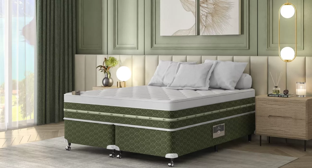 Colchão Lausane Pocket Castor.