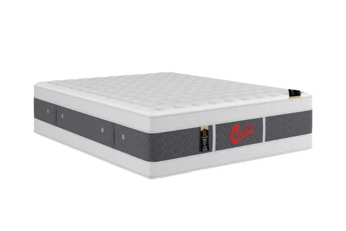 Colchão mola Pocket Castor Plush Light Stress. 